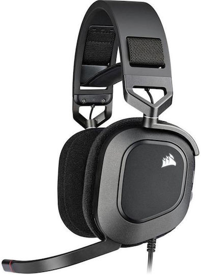Corsair HS35 V2 Over Ear Gaming Headset with 3.5mm Connectivity for PC PS4 PS5 XBOX