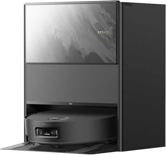 Dreame Aqua10 Ultra Track Прахосмукачка Робот с Картографиране Лазер и Всмукателна Мощност 25000Pa Черна