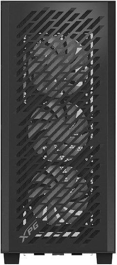 Adata XPG Valor Air Pro Gaming Midi Tower Computer Case with Side Window and ARGB Lighting Black