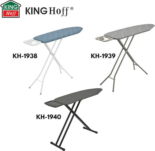 KING Hoff Гладилница За Парна Ютия Компактна 114x35.5см