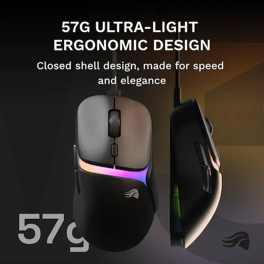 Glorious Model D Gaming Gaming Maus Schwarz