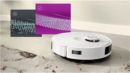 Bosch Spotless + Прахосмукачка Робот с Лазерно Картографиране и Всмукателна Мощност 11000Pa Бяла
