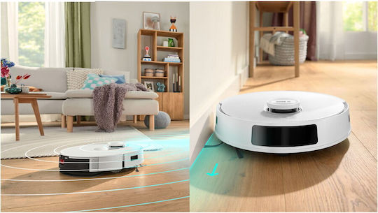 Bosch Spotless + Прахосмукачка Робот с Лазерно Картографиране и Всмукателна Мощност 11000Pa Бяла