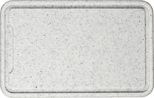 Zassenhaus Rectangular Plastic Chopping Board Gray 36x23cm