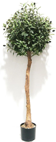 Supergreens Artificial Olive Tree Ball Sphera Green 140 Cm