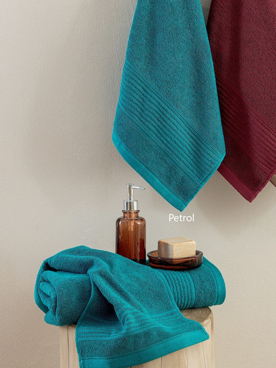 Palamaiki Bath Towel Roke 70x140cm Petrol Weight 600gr/m²