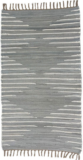 Melinen Rota Rug Rectangular Summer Cotton Gray