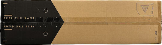 Gaming Office Nomad Wooden Black 120x60cm