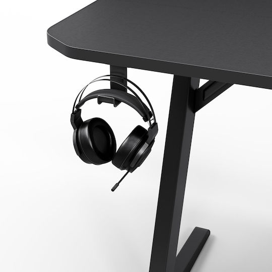 SENSE7 Spielbüro Nomad Basic Glas Czarne 140x60cm