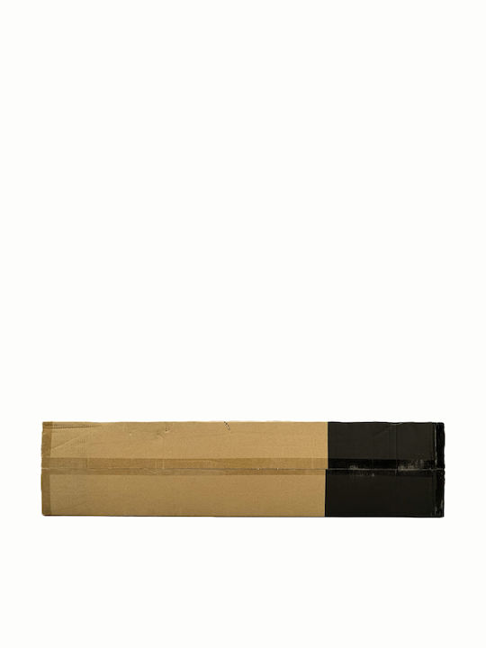 Birou Nomad Din Lemn Negru cu Picioare Metalice 140x60cm