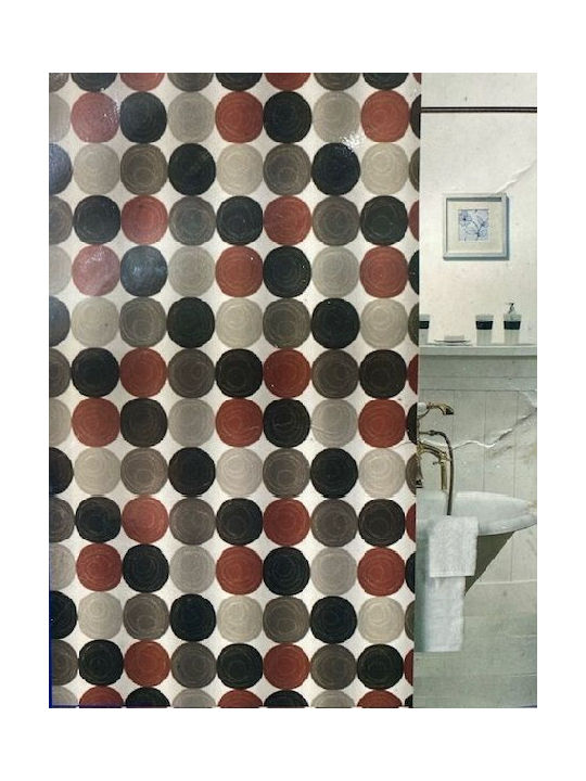 Shower Curtain 240x180cm Various Colours