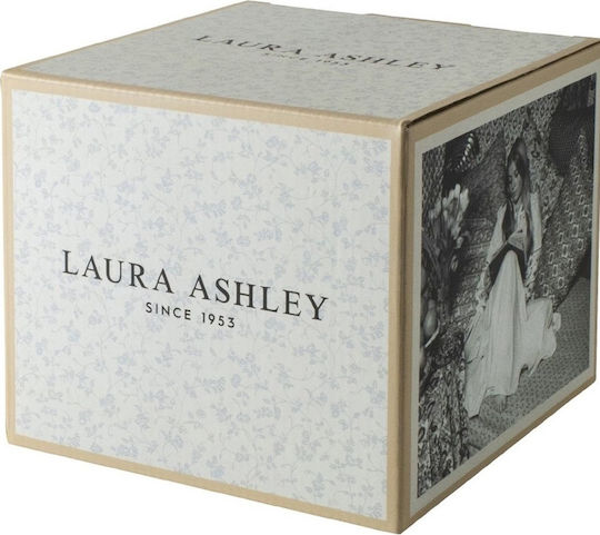 Laura Ashley Кръгла Керамична Съд За Сервиране Бял с Диаметър 4 см 4 Бройки