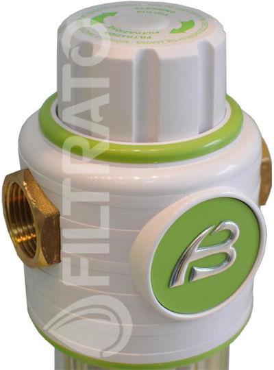 Acqua Brevetti Pulifil Wasserfiltrationssystem Zentrale Versorgung Durchmesser 1'' mit Ersatzfilter FT012