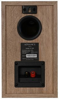 Advance Paris KC-100 ADVKC100LW Paar Hi-Fi Lautsprecher Buch selbst 100W 2 Anzahl von Fahrern B21xT17xH29.5cm. White / Light wood