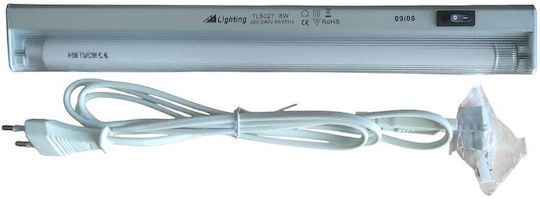 Fluorescent Lighting 8W 4000K Natural White Furniture Offices Bathrooms