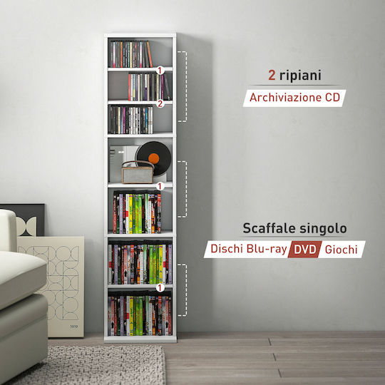 HomCom Επιδαπέδια Θήκη 260 CD 33x24x140cm