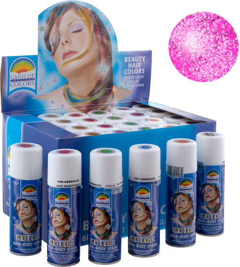 Σπρει Μαλλιων Ροζ Glitter