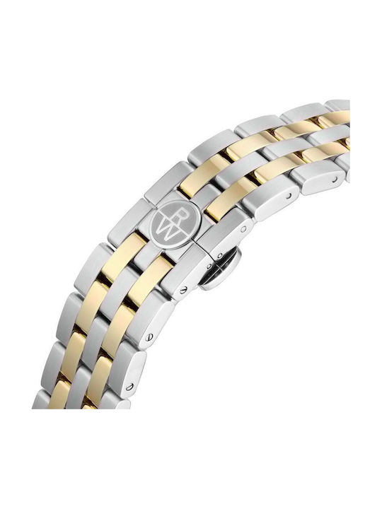 Raymond Weil Tango Ανδρικό Ρολόι 41mm Μπαταρίας με Χρυσό Μεταλλικό Μπρασελέ