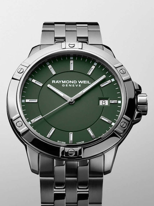 Raymond Weil Tango Men's Watch 41mm Battery with Silver Metal Bracelet