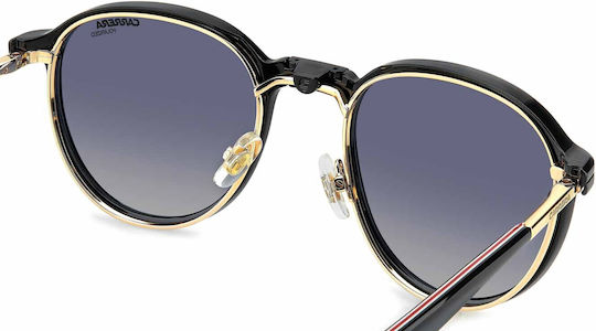 Carrera Männlich Metallisch Brillenrahmen mit Clip On Schwarz 368/C OIT