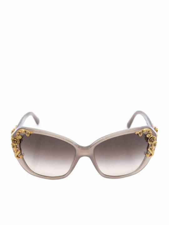 Dolce & Gabbana Ochelari de soare Bej cu Cadru & Bej Lentilă Dolce & Gabbana Ochelari de soare Bej cu Cadru & Bej Lentilă