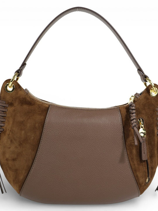 Leather Women's Bag Shoulder Brown