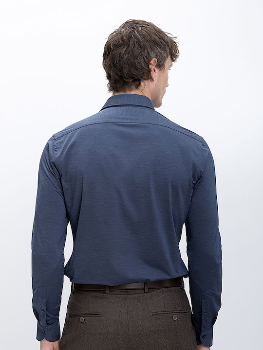 Langärmlig Hemd Blue