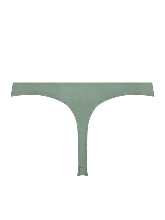Marine Damen Zeichenfolge mit Spitze Iceberg Green