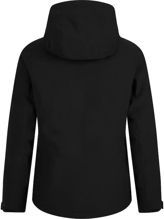 Snowjacket True Women's Lifestyle Jacket for Winter Black