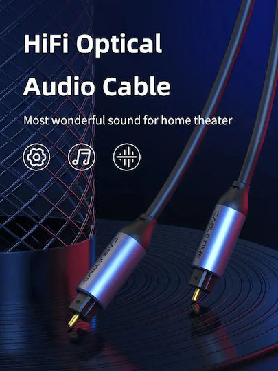 Cabletime 3.5mm Jack Cable - 3.5mm Male to 3.5mm Male Black 3m with Gold Plated Terminals