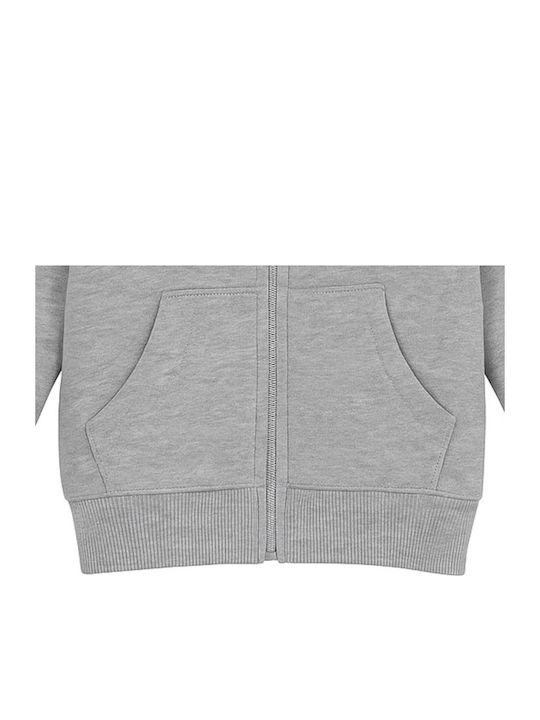Παιδική Ζακέτα με Κουκούλα Grey