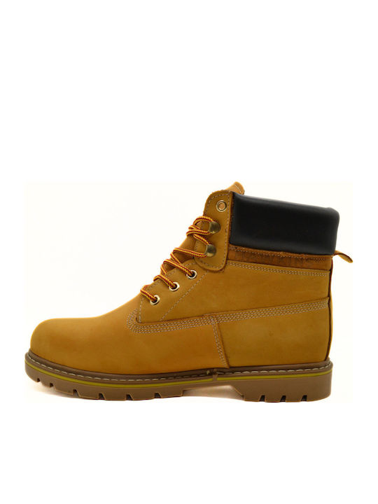 Yellow Men's Boots