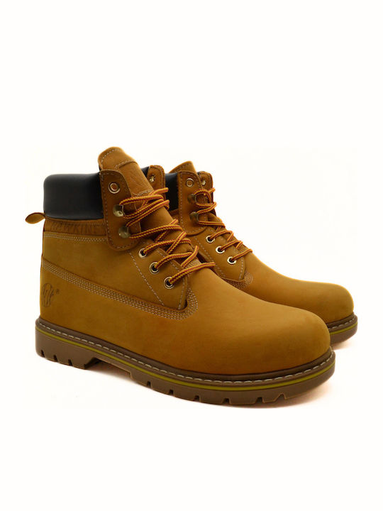 Yellow Men's Boots