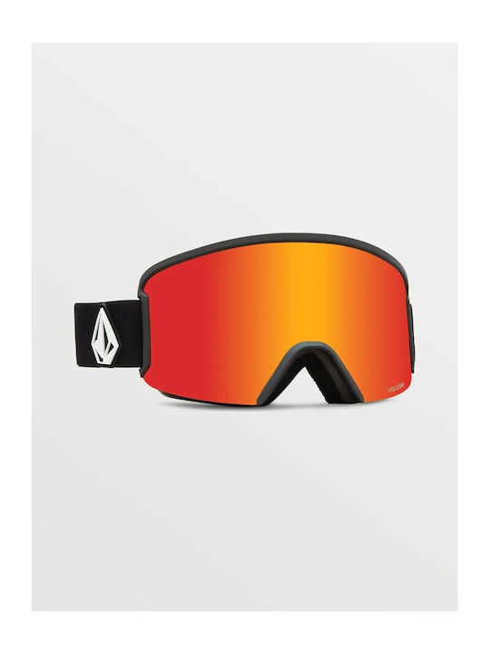 Volcom Garden Μάσκα Σκι & Snowboard Ενηλίκων με Φακό Καθρέπτη