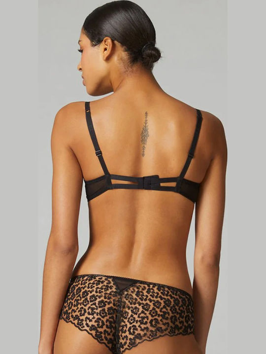 Bra with Light Padding Brown