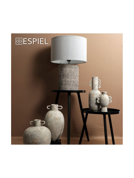 Espiel Decorative Vase Gray 15.5x15.5x21cm