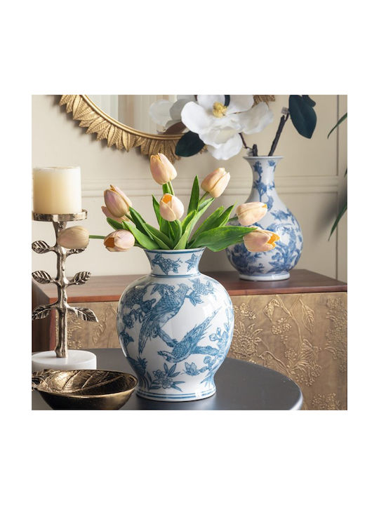 Artekko Decorative Vase Melania White 16.5x16.5x22cm
