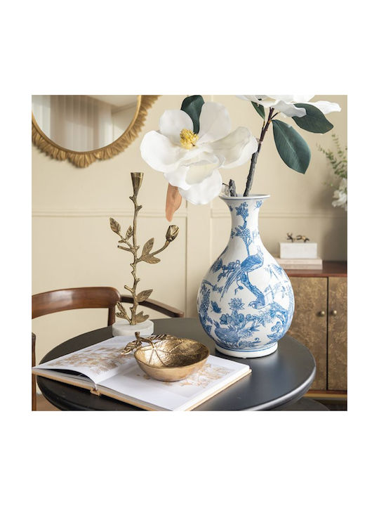 Artekko Decorative Vase Melania White 22x22x36cm