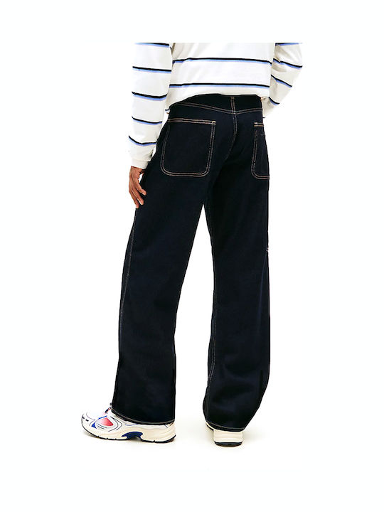 Tommy Hilfiger Ανδρικό Παντελόνι Τζιν Relaxed Fit Straight Μπλε