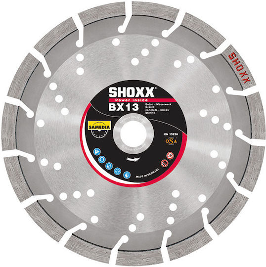 Premium Diamantschleifscheiben Shoxx Bx13 Größe 350 x 20 Samedia 310048