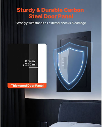 Vevor Built-in Safe with Digital Fingerprint Lock BGBXJ41522INRM189001V9