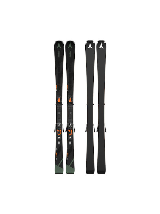 Atomic Redster Unisex Πέδιλα Σκι σε Μαύρο Χρώμα με Δέστρες