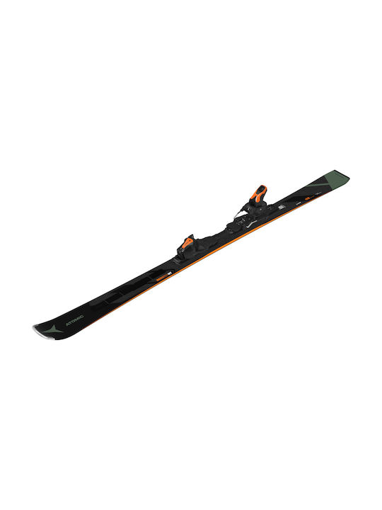 Atomic Redster Unisex Πέδιλα Σκι σε Μαύρο Χρώμα με Δέστρες
