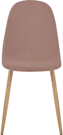 Bella Dining Room Velvet Chair Rotten Apple 43.5x52x89cm