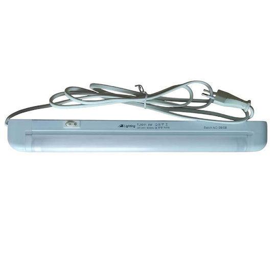Fluorescent Light 21w 4000k Natural White Cable Plug Furniture Offices Bathrooms