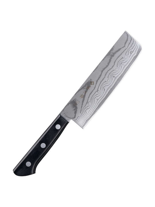 Tojiro Basic Knife Nakiri from Damascus Steel 16.5cm