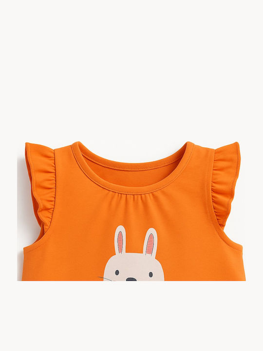 Παιδική Μπλούζα Μακρυμάνικη Orange