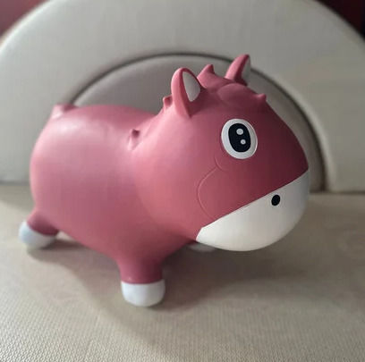 Kidzzfarm Hüpfer Pferd Für 4+ Jahre Rosa 46cm