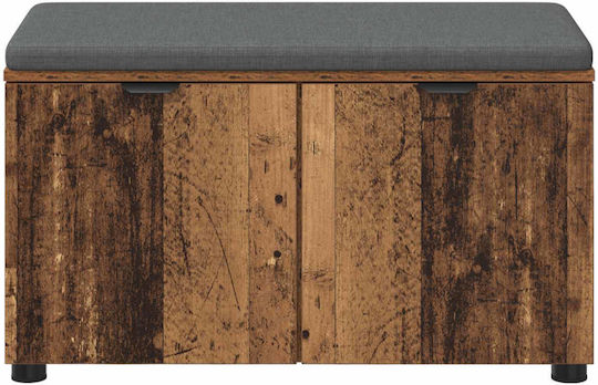Entry Furniture with Bench Old Wood 80x38x46cm