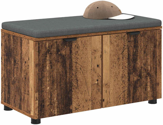 Entry Furniture with Bench Old Wood 80x38x46cm